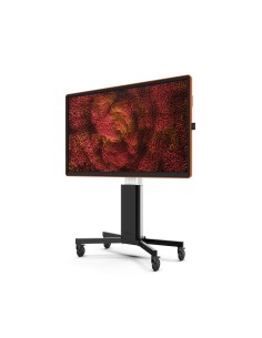 CTOUCH Canvas 189,3 cm (74.5") 3840 x 2160 Pixeles Multi-touch Naranja, Negro