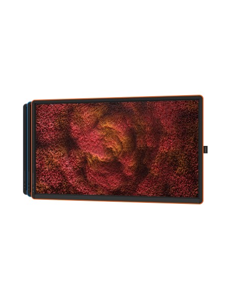 CTOUCH Canvas 189,3 cm (74.5") 3840 x 2160 Pixeles Multi-touch Naranja, Negro