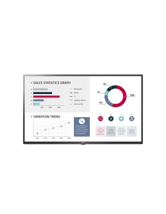 LG 50UL3G-B pantalla de señalización Pantalla plana para señalización digital 127 cm (50") IPS 4K Ultra HD Negro Procesador