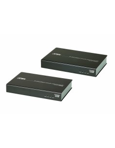 Aten VE813A extensor audio video Transmisor y receptor de señales AV Negro