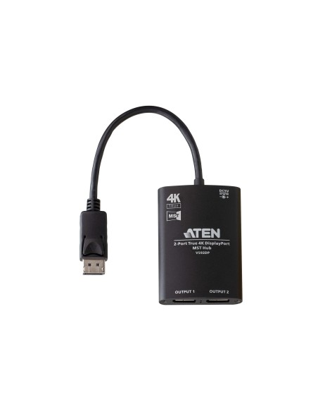 ATEN Concentrador MST DisplayPort 4K real de 2 puertos