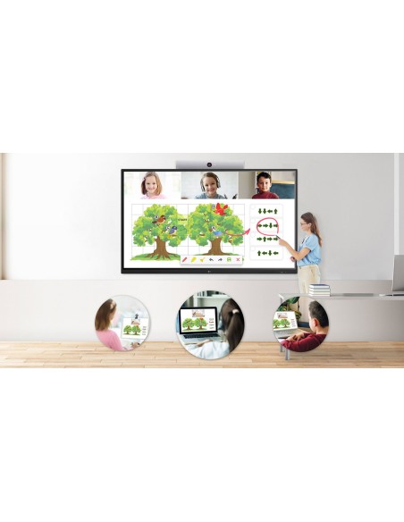 LG 86TR3DJ-B pizarra y accesorios interactivos 2,18 m (86") 3840 x 2160 Pixeles Pantalla táctil Negro