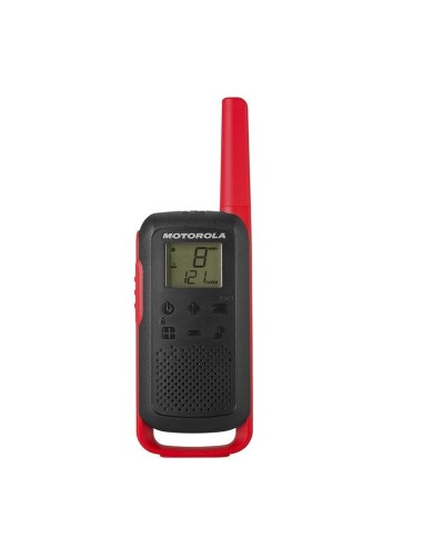 Motorola Talkabout T62 two-way radios 16 canales 446.00625 - 446.19375 MHz Negro, Rojo