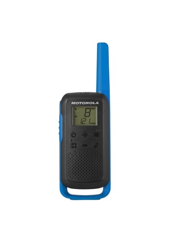 Motorola Talkabout T62 two-way radios 16 canales 446.00625 - 446.19375 MHz Negro, Azul