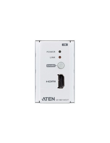 ATEN Transmisor encastrable (EU) HDMI HDBaseT-Lite con embellecedor   PoH