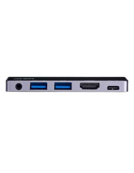 ATEN Docking station de viaje USB-C con pasarela de alimentación