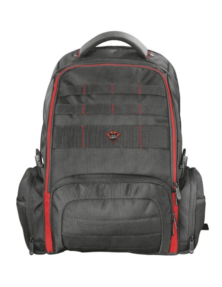 Trust GXT 1250 Hunter maletines para portátil 43,9 cm (17.3") Mochila Negro, Rojo