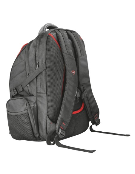Trust GXT 1250 Hunter maletines para portátil 43,9 cm (17.3") Mochila Negro, Rojo