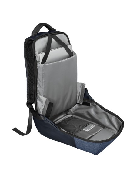 Trust Nox Anti-theft mochila Negro   Azul Poliéster