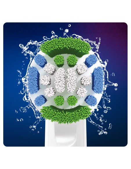 Oral-B Precision Clean 80339356 cepillo de cabello 6 pieza(s) Azul, Blanco