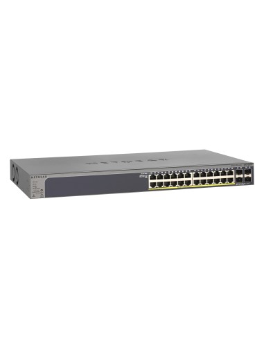 Netgear GS728TP Gestionado L3 Gigabit Ethernet (10 100 1000) Gris Energía sobre (PoE)