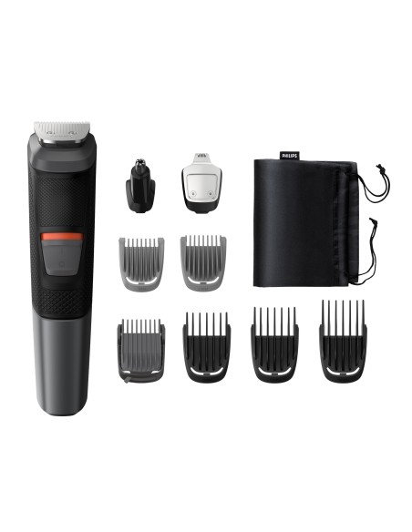 Philips MULTIGROOM Series 5000 Cara y cabello 9 en 1 con tecnología DualCut y 9 herramientas