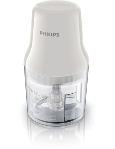 Philips Daily Collection Picadora 450 W con recipiente de plástico de 0,7 l y 2 cuchillas