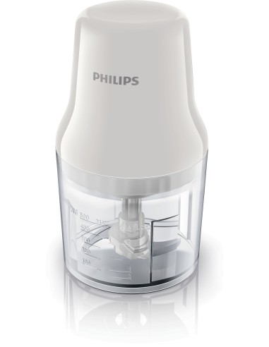 Philips Daily Collection Picadora 450 W con recipiente de plástico de 0,7 l y 2 cuchillas