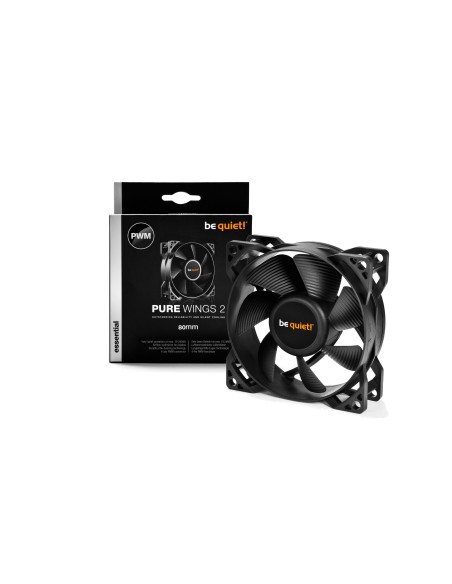 Ventilador be quiet! Pure Wings 2 8 cm Negro