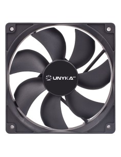 UNYKAch 51787 ventilador de PC Carcasa del ordenador Enfriador 12 cm Negro