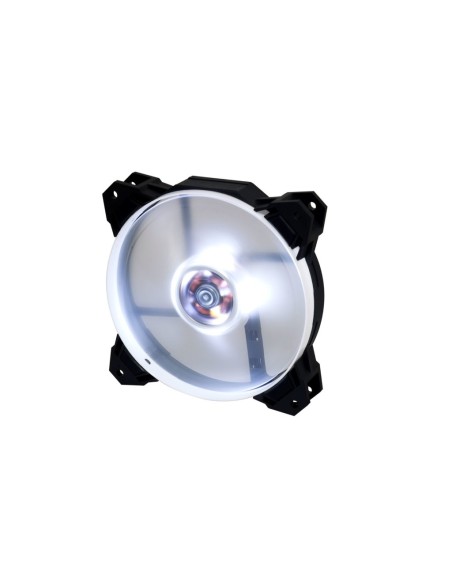 CoolBox Deep Wind 120mm Carcasa del ordenador Ventilador 12 cm Negro, Blanco