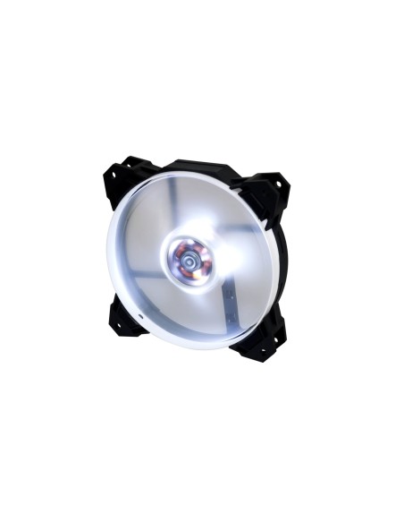 CoolBox Deep Wind 120mm Carcasa del ordenador Ventilador 12 cm Negro, Blanco