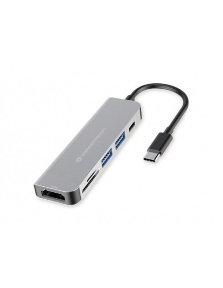 Adaptador CONCEPTRONIC Usb-C HDMI SD 6en1 (DONN02G)