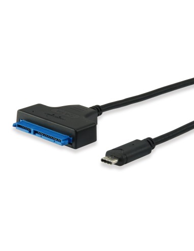 Equip 133456 adaptador de cable USB Type C SATA Negro