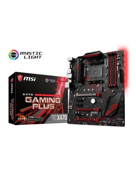 MSI X470 GAMING PLUS Zócalo AM4 AMD ATX