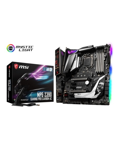 MSI MPG Z390 Gaming Pro Carbon Intel Z390 LGA 1151 (Zócalo H4) ATX