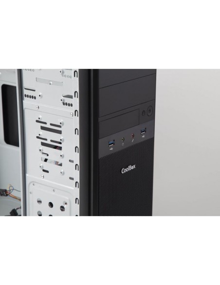 CoolBox CAJCOOM55U3SF Torre Negro