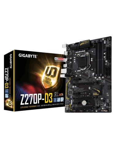 Gigabyte GA-Z270P-D3 placa base Intel® Z270 ATX