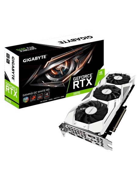 Gigabyte GV-N2070GAMINGOC-WHITE-8GC GeForce RTX 2070 8 GB GDDR6