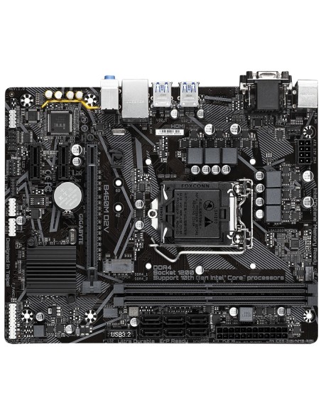 Gigabyte B460M D2V placa base LGA 1200 Micro ATX Intel B460