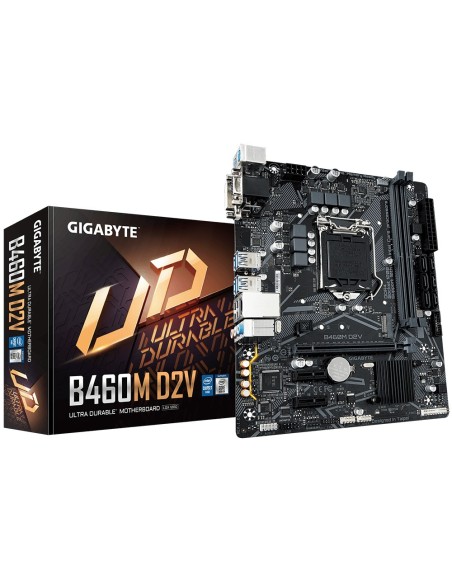 Gigabyte B460M D2V placa base LGA 1200 Micro ATX Intel B460