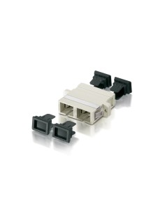 Equip 156140 adaptador de fibra óptica SC Beige