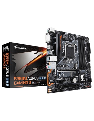 Gigabyte B360M AORUS GAMING 3 Intel® B360 LGA 1151 (Zócalo H4) micro ATX