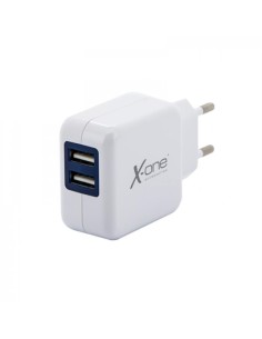 X-One cargador pared 2x USB 2.1A Blanco - Imagen 3