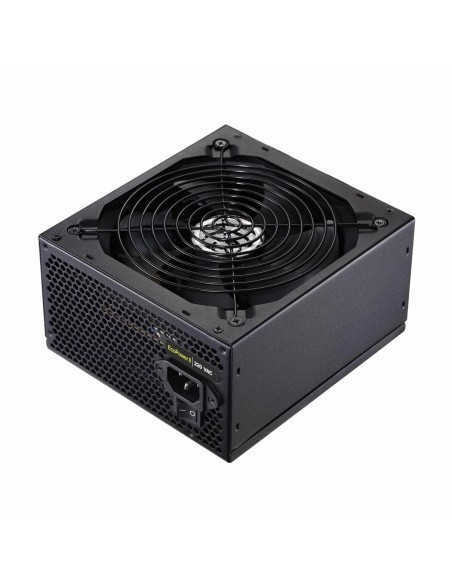 TooQ FUENTE ATX 600W PFC, COOLER 14CM SILENCIOSO, CAJA RETAIL, COLOR NEGRO