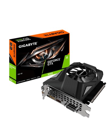 Gigabyte GeForce GTX 1650 4GB GDDR6 DLSS Negra (1.0)