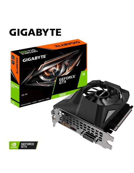 Gigabyte GeForce GTX 1650 4GB GDDR6 DLSS Negra (1.0)