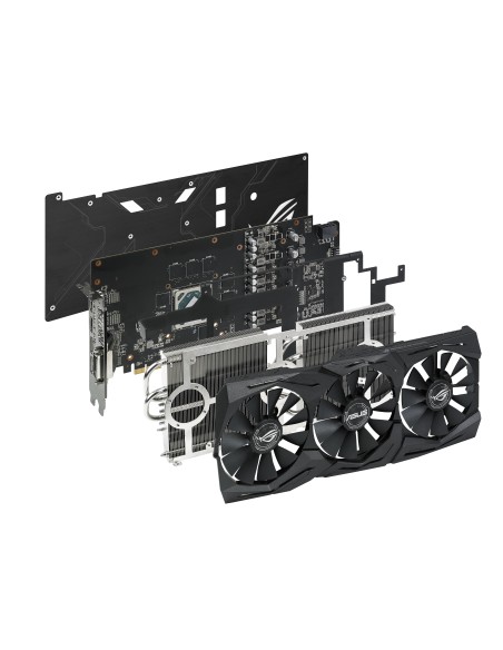 ASUS ROG-STRIX-RX580-O8G-GAMING AMD Radeon RX 580 8 GB GDDR5
