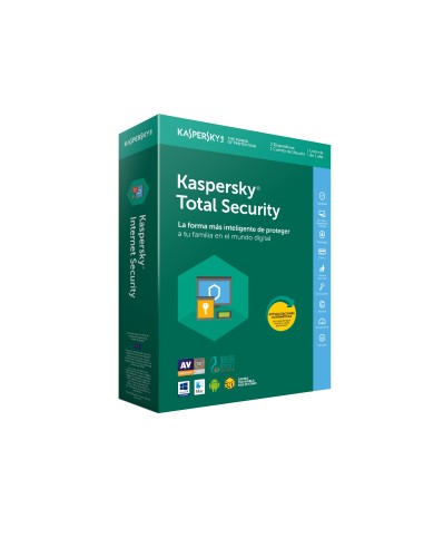Kaspersky Lab Total Security 2018 Español Licencia completa 3 licencia(s) 1 año(s)