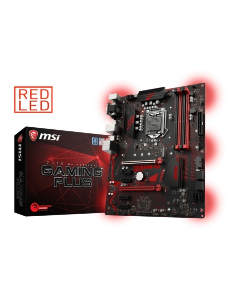 MSI Z370 GAMING PLUS LGA 1151 (Zócalo H4) ATX