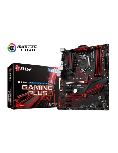 MSI B360 GAMING PLUS Intel® B360 LGA 1151 (Zócalo H4) ATX