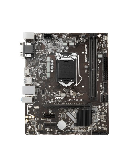 MSI H310M PRO-VDH Intel® H310 LGA 1151 (Zócalo H4) micro ATX