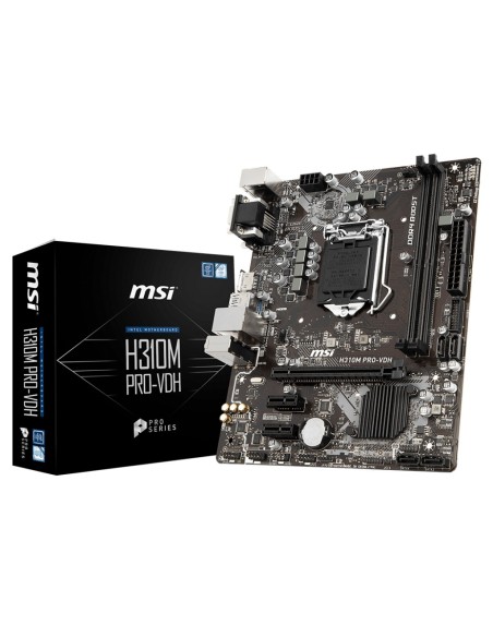 MSI H310M PRO-VDH Intel® H310 LGA 1151 (Zócalo H4) micro ATX