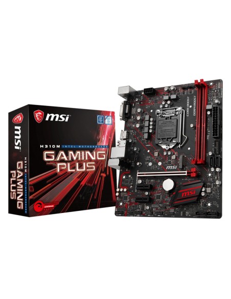 MSI H310M GAMING PLUS Intel® H310 LGA 1151 (Zócalo H4) micro ATX