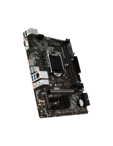 MSI B360M PRO-VH Intel® B360 LGA 1151 (Zócalo H4) micro ATX
