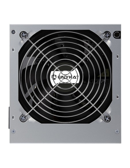 UNYKAch ATX 500W unidad de fuente de alimentación 20+4 pin ATX Plata