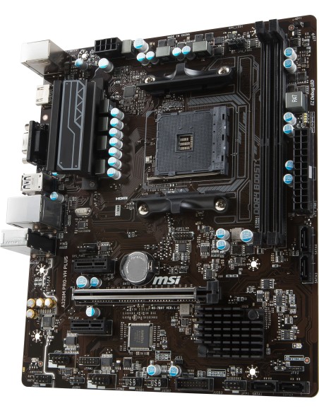 MSI A320M PRO-VH PLUS AMD A320 Zócalo AM4 micro ATX