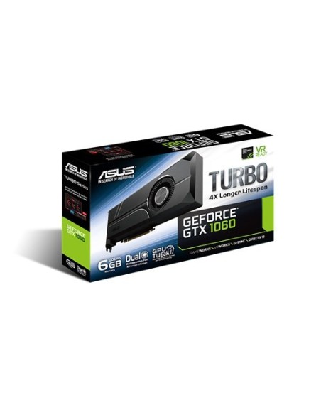 ASUS TURBO-GTX1060-6G NVIDIA GeForce GTX 1060 6 GB GDDR5