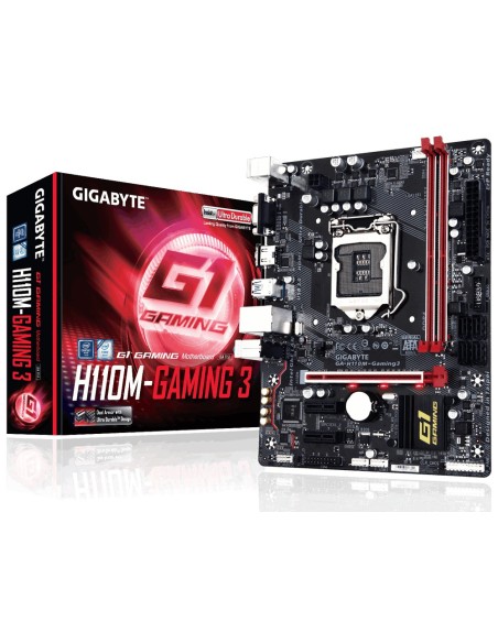 Gigabyte GA-H110M-Gaming 3 Intel® H110 LGA 1151 (Zócalo H4) micro ATX