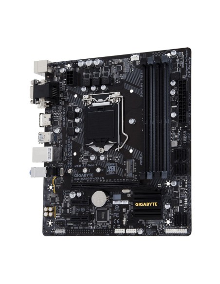 Gigabyte GA-B250M-DS3H placa base Intel® B250 LGA 1151 (Zócalo H4) micro ATX